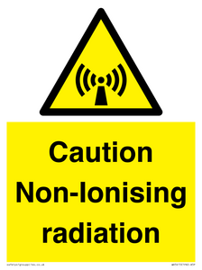 Caution Non-Ionising radiation
